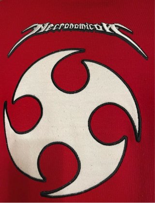 Chaqueta de Punto Necronomicon Y2K