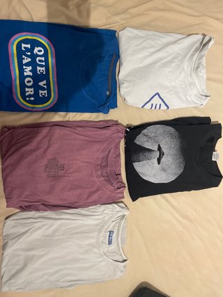 5 samarretes talla XL