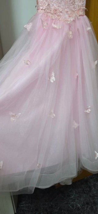 Vestido de Quinceañera Rosa