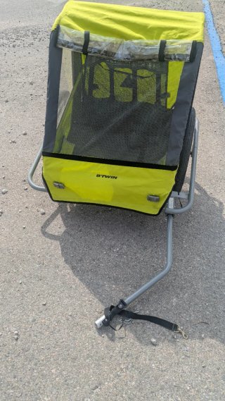 Carro Btwin para bicicleta