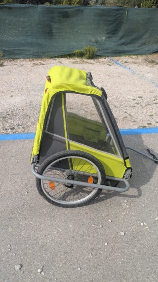 Carro Btwin para bicicleta
