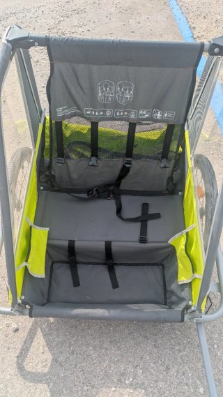 Carro Btwin para bicicleta