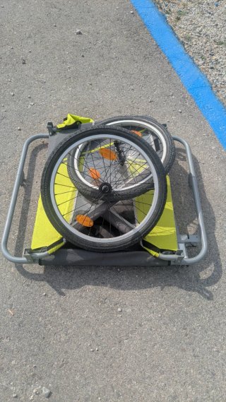 Carro Btwin para bicicleta