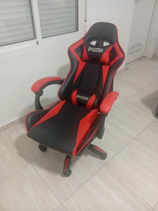 Sedia da Gaming BOGZZIA Nero e Rosso