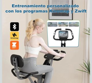 Bicicleta Estática Plegable 10 Niveles Resistencia