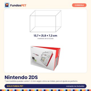 Funda Protectora PET para Nintendo 2DS