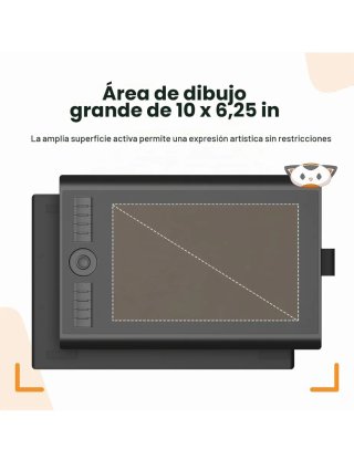 Tableta Gráfica Gaomon M10K 10x6