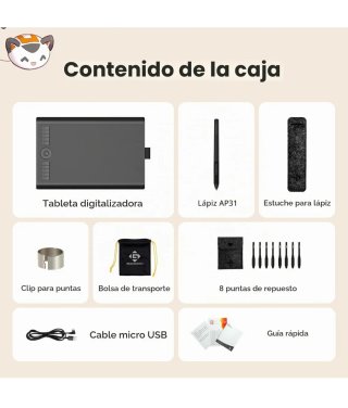 Tableta Gráfica Gaomon M10K 10x6