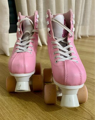 Patines de 4 Ruedas Rosa Talla 31-34