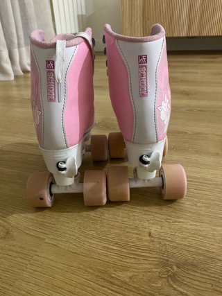 Patines de 4 Ruedas Rosa Talla 31-34
