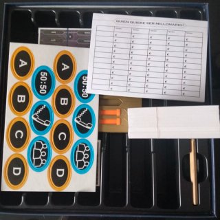 Juego de mesa" Quién quiere ser millonario" Diset.