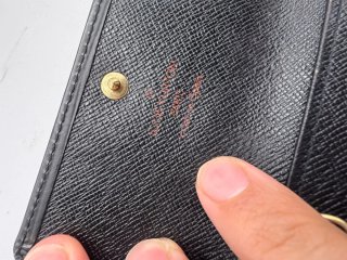 Portachiavi Louis Vuitton 6 Ganci Pelle Epi Nero