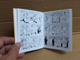 TINTIN CONTRE LE GUEPEOU. PASTICHE. JABEN