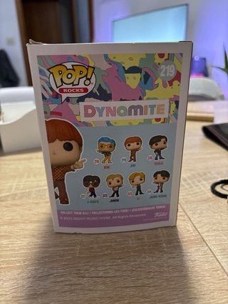 Caja vacía Funko Pop! Jin BTS 219