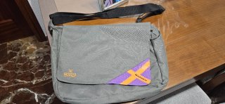 Bolso Munich Verde Oliva y Morado