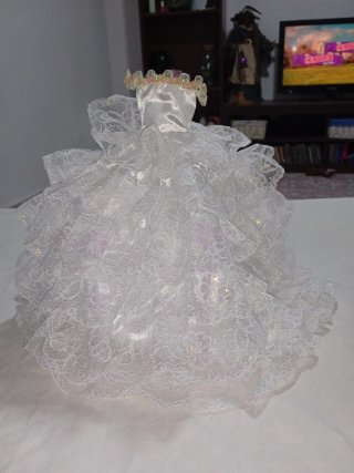 Abito da sposa per bambola Barbie