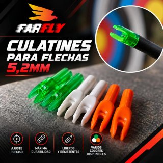 Culatines para Flechas 5,2mm (docena)