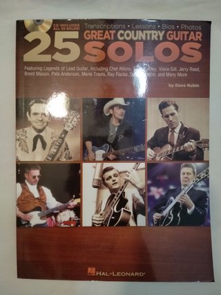 25 Grandes Solos de Guitarra Country