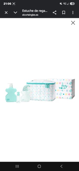 Estuche regalo Eau de Cologne Baby Mi TOUS