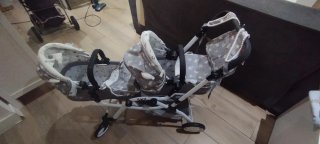 Carrito Gemelar de Juguete