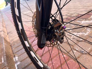Bicicleta Cannondale Carbono Montaña