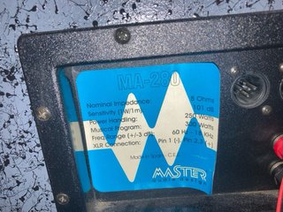 Monitores de música pasivos vintage