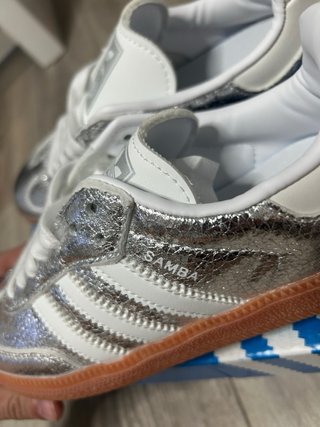 Zapatillas adidas Samba Silver Metallic