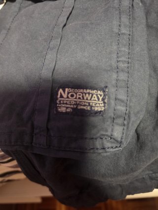 Geographical Norway Pantalones Cortos Azul Marino