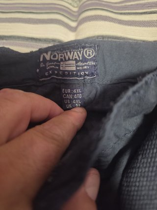 Geographical Norway Pantalones Cortos Azul Marino