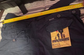 Geographical Norway Pantalones Cortos Azul Marino