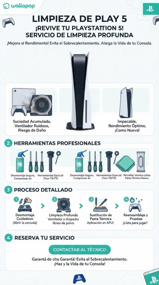Limpieza de play 5