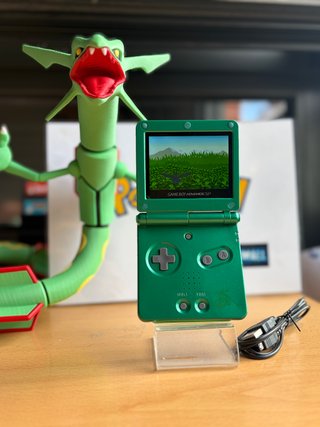 Nintendo Game Boy Advance SP Edición Rayquaza IPS5
