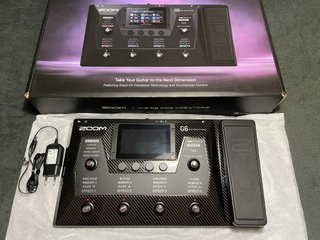 Zoom G6 Multiefectos Guitarra - Como Nuevo