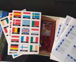 Juego de mesa Trotamundos Viaje por Europa