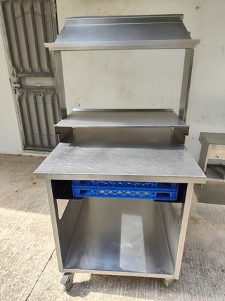 Mesa de trabajo de acero inoxidable