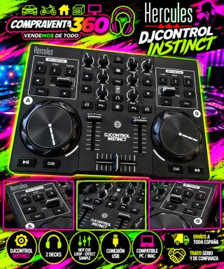 Mesa de mezclas Hercules DJControl Instinct