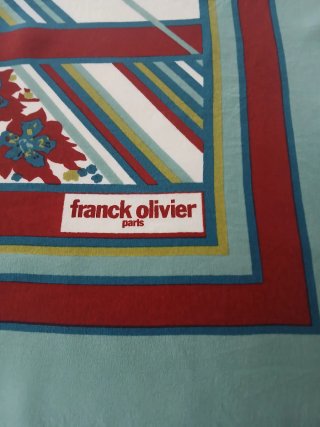 Foulard Vintage in Seta Franck Olivier