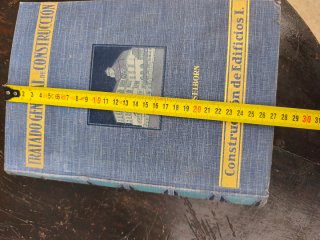 Libro Antiguo Construcción Edificios I