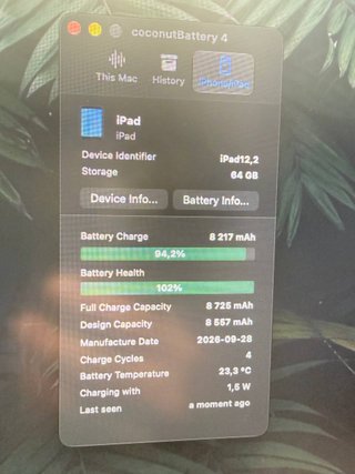 iPad 9 64GB LTE A2603 + funda