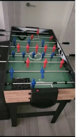 Mesa Multijuegos: Futbolín y Billar