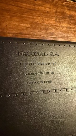 Ford GT40 Mark IV Nacoral 1:12