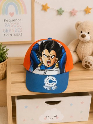Gorra Dragon Ball Z Vegeta niño
