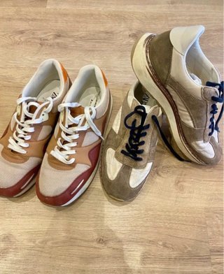 Pack 2 zapatillas Zara Hombre - Casual retro T43