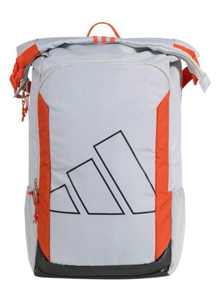 Mochila Adidas 3.3 Gris y Naranja