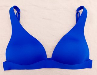 Top Bikini Calzedonia Azul Klein.Talla M(85B)NUEVO