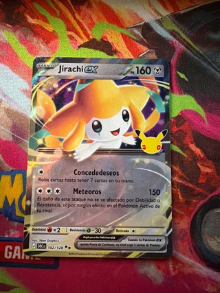Carta Pokémon Jirachi ex 102/128