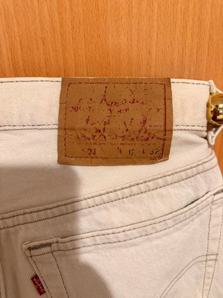 Vaqueros Levi's 501 Blancos 32x32