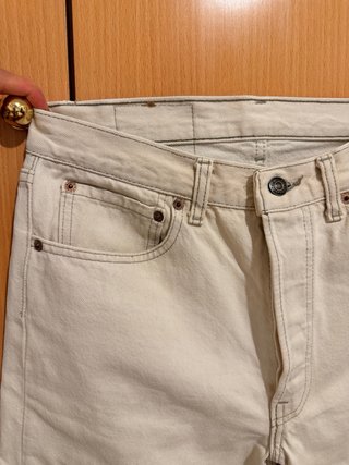 Vaqueros Levi's 501 Blancos 32x32
