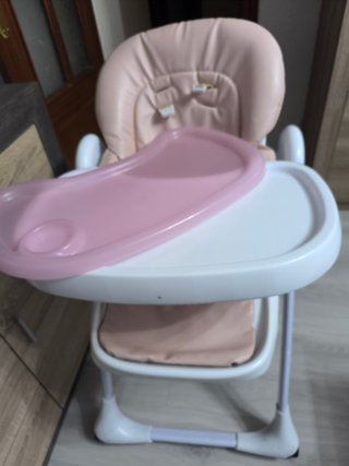 Trona Rosa Regulable en Altura