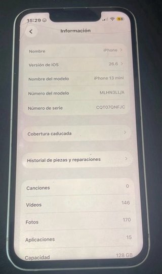 iPhone 13 mini Blanco